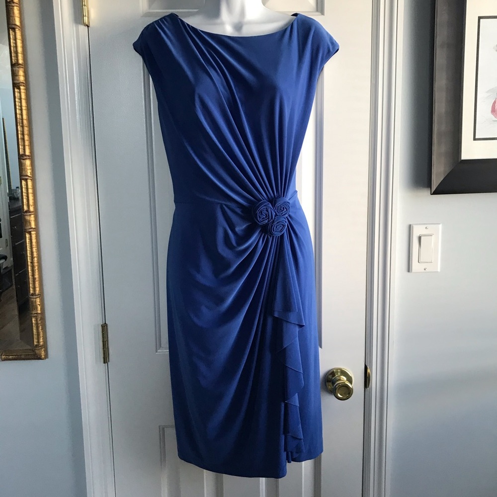 Jones New York Dress with Flower Detail